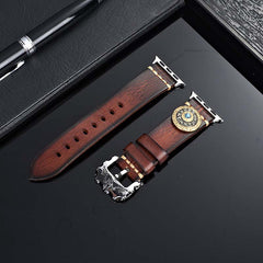 Handcrafted Vintage Leather Strap