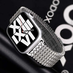 Stainless Steel Magnetic Mesh Watch Band