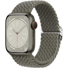 Nylon Metal Clasp Adjustable Woven Watch Band