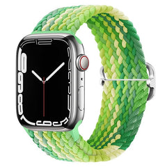 Nylon Metal Clasp Adjustable Woven Watch Band