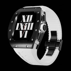 Titanium Barrel-Shaped Men's New Richard Miller RM Series Case and Band Set