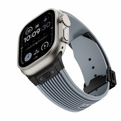 Streamlined Silicone  Watch Bands