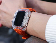 Richard Mille Style Transparent Protective Case and Band Combo