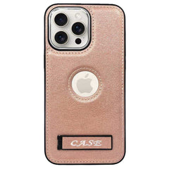 Leather Stand Protective Phone Case for iPhone 16 Series