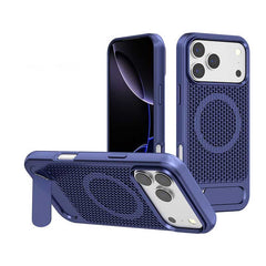 Honeycomb Magnetic Stand PC Case for iPhone Series