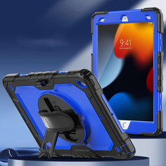 Silicone Tablet Protective Case with Strap, Stand, and Pen Slot/Pencil Holder for iPad Series