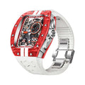  Red Case+White Band