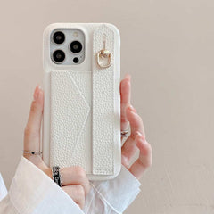 Wallet Card Holder Phone Case with Wrist Strap for iPhone 12 Series