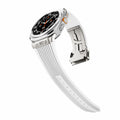 White Band+Titanium Clasp