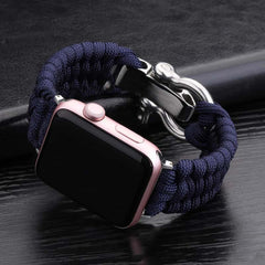 Outdoor Paracord Nylon Braided Watch Band