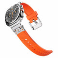  Orange Band+Silver Connector