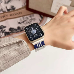 Striped Nylon Parachute Buckle Strap Band