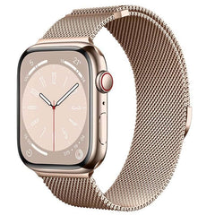 Half-Round Tip Magnetic Milanese Stainless Steel Watch Band